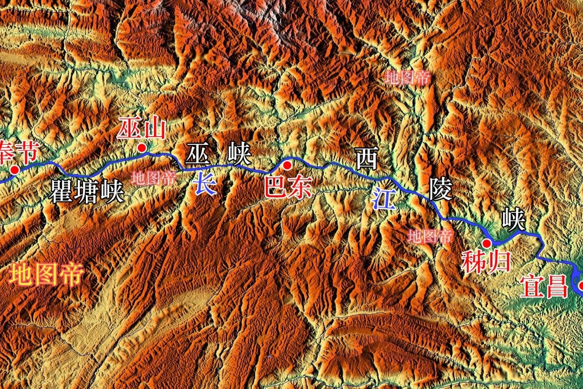 长江三峡中并无巴峡,杜甫诗中"即从巴峡穿巫峡"的巴峡在哪?