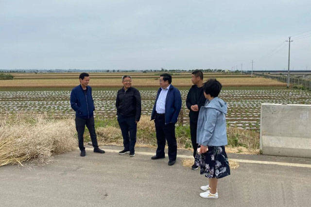 邓州市政府党组成员闫庆吉一行调研重点公路新建工程项目
