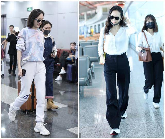 香奈儿时髦依旧！王鸥穿一身香赶飞机却显土气周迅穿4万7香奈儿干农活