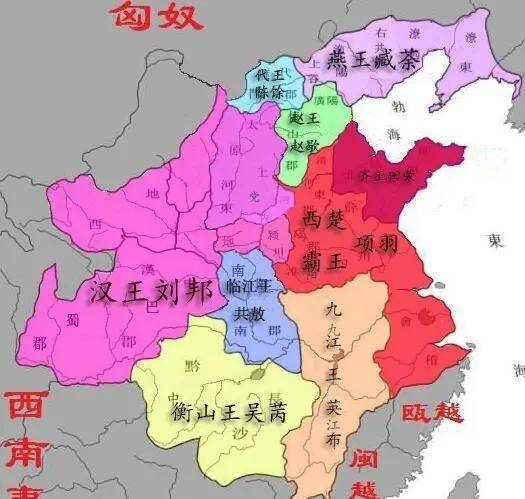 原创秦国灭亡后,项羽曾分封十八路诸侯,为何楚汉争霸时无人帮助项羽