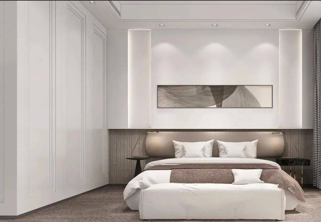 客里整装2020年流行的卧室背景墙的设计方案