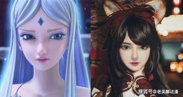 当叶罗丽仙子穿越到现代,白光莹成短发女神,灵公主单纯可爱