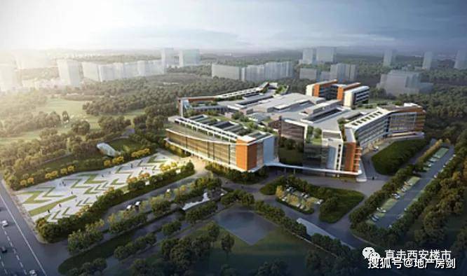 陕西省人民医院将替代第四军医大学在秦汉新城打造西咸新区人民医院!