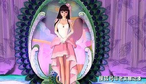 叶罗丽仙子穿上王默的白色公主裙,冰公主很惊艳,齐娜比王默更美