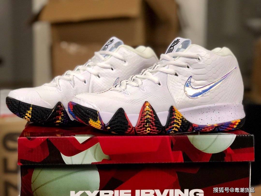 nikekyrie4ncaa欧文4代疯狂三月联赛白彩镭射