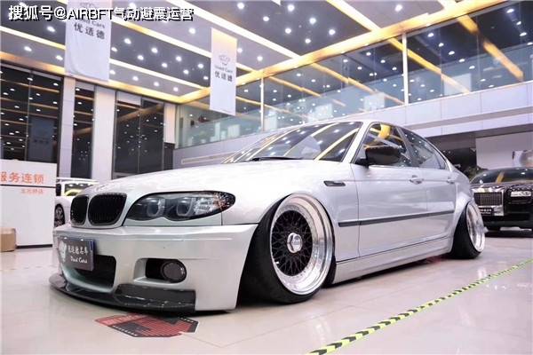 空气悬架李洋讲述宝马e46改装气动避震器低趴细节实拍