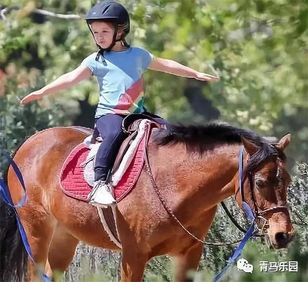 大陆马:竟有这么多爱骑马的明星孩子!祝小骑士们儿童节快乐!