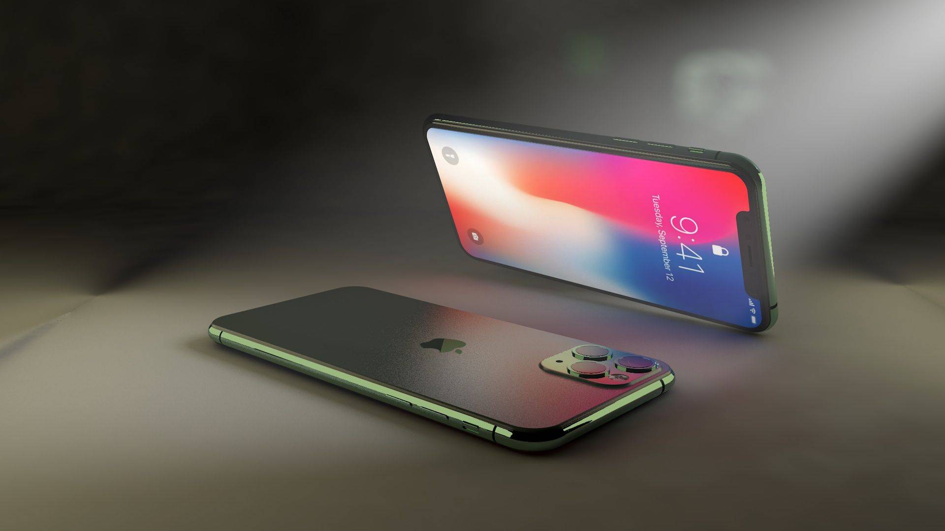 iphone12官方内置壁纸,iphone12高清4k壁纸 iphone12主打色海军蓝登上热搜!顶替午夜绿:你喜欢吗?