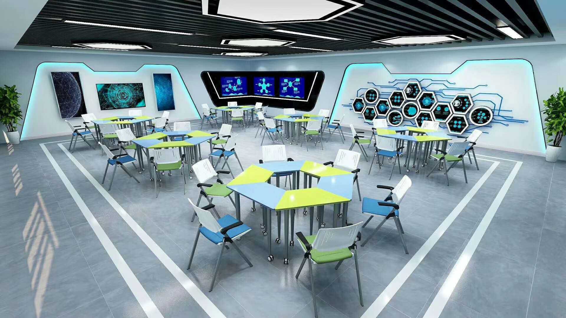 智慧教室|空间|室内设计|Fzxtt - 原创作品 - 站酷 (ZCOOL)