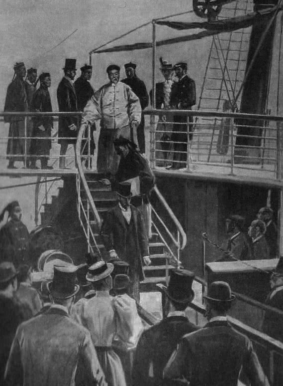 李鸿章到美国访问，第一次见摩天大楼，说了一