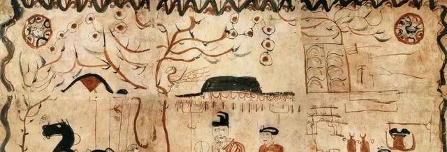 1600年的古墓出土了一幅画，专家：这是哪家小孩画了放进去的