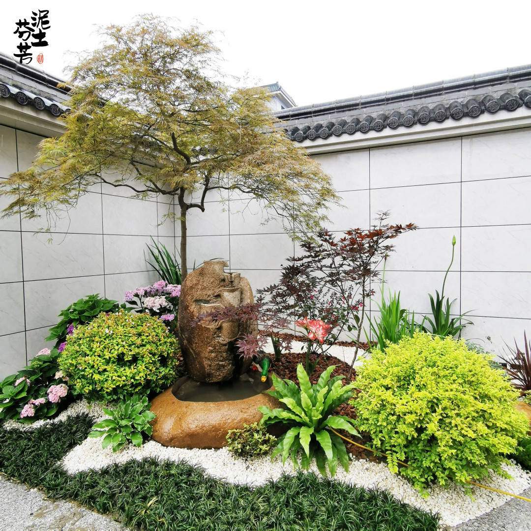 中式花境与月亮门惊艳了时光