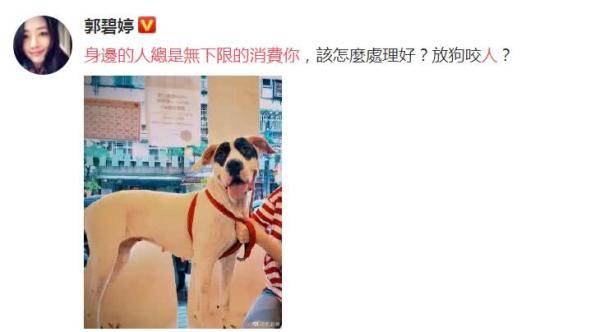 被人无下限消费该怎么办?郭碧婷深夜诉苦求助的问题,答案全在这