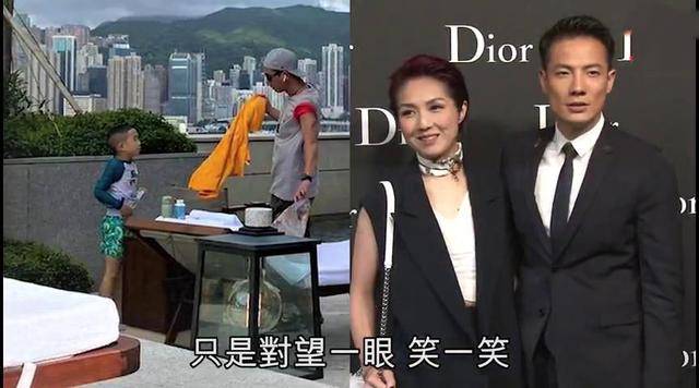 原创Jasper当哥后情绪低落,陈小春抽空陪儿子游泳递毛巾，父子情不变