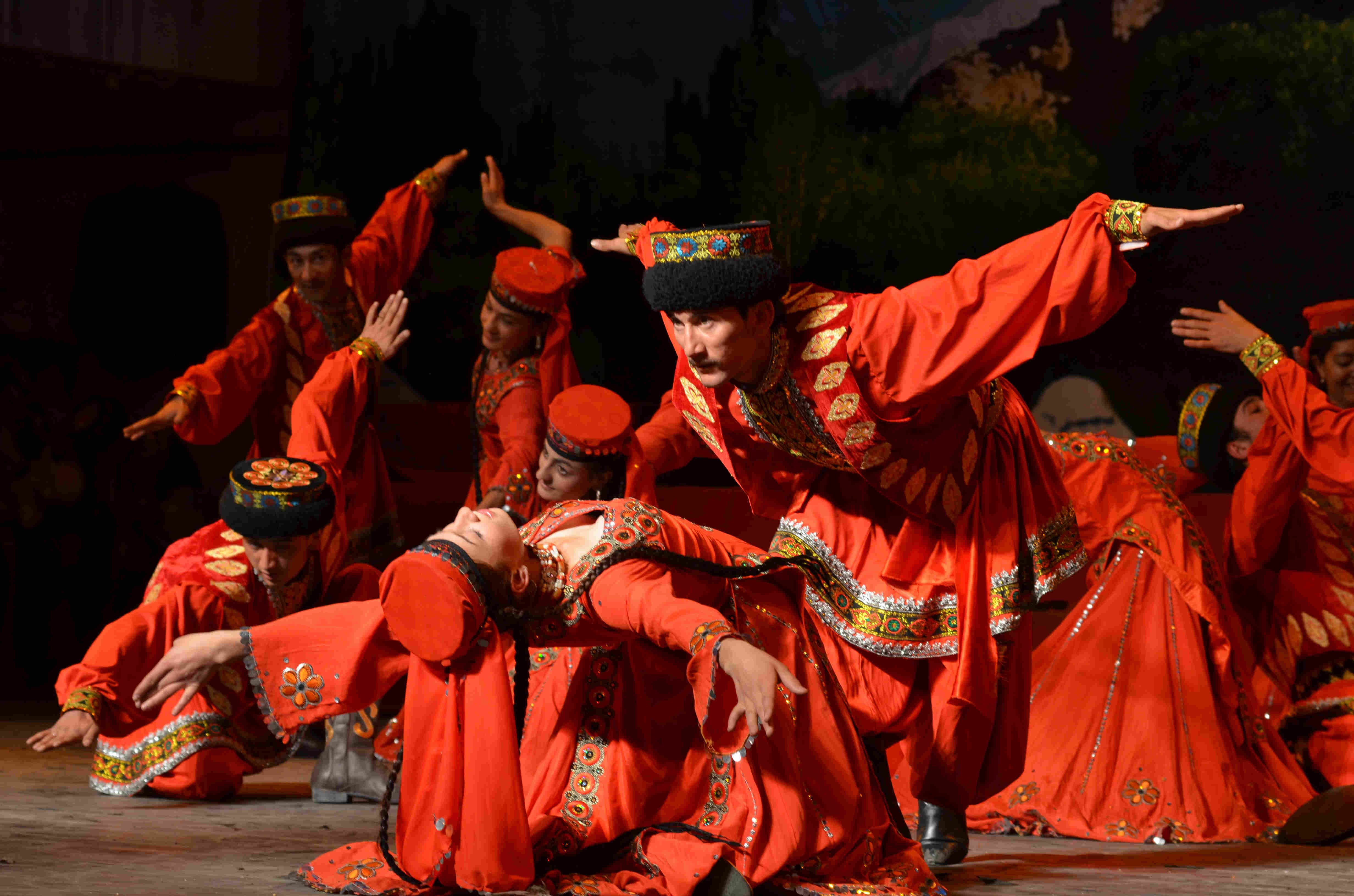 国家级非物质文化遗产项目塔吉克族的鹰舞