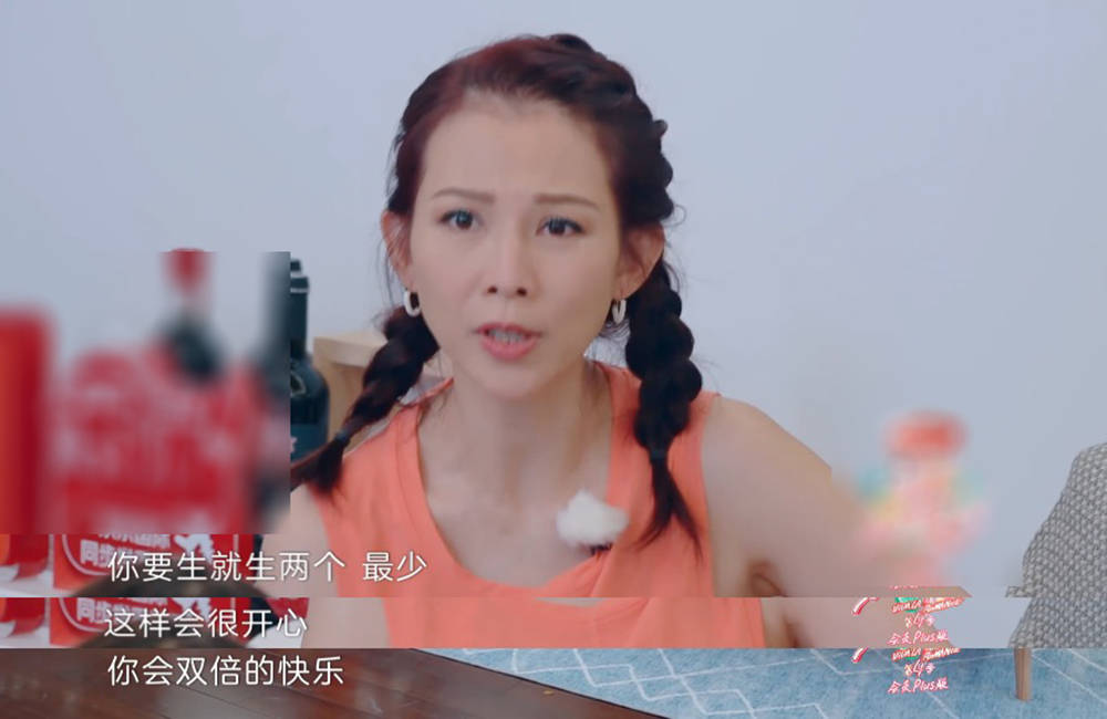 原创蔡少芬曝生二胎女儿原因，劝郎朗妻子最少生两个，吉娜回应太干脆
