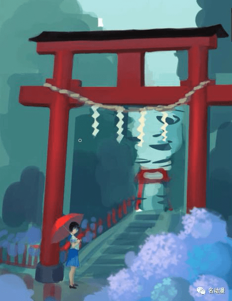 插画的构图布局设计