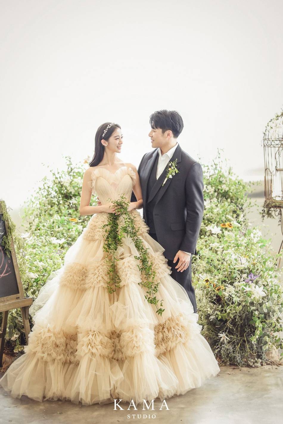 wondergirls禹惠林婚纱照曝光多套造型唯美似童话
