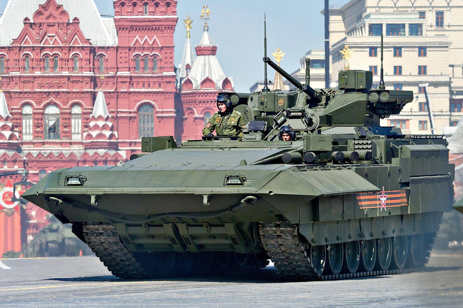 没想到新兵战车竟如此庞大t15特点鲜明被俄罗斯当宝
