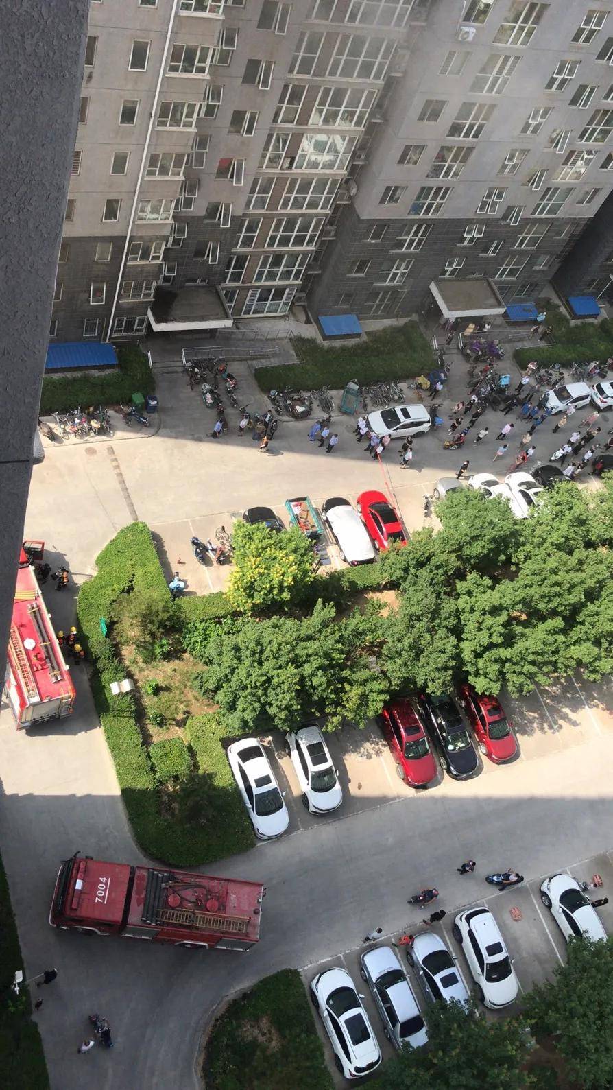 整个小区半空被烟雾笼罩据网友爆料,今早9点左右,燕郊福成五期一居民