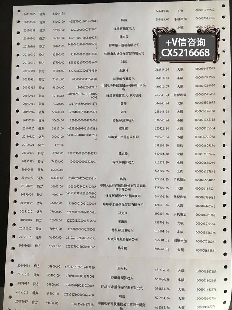 工商银行流水图片 来自搜狐网