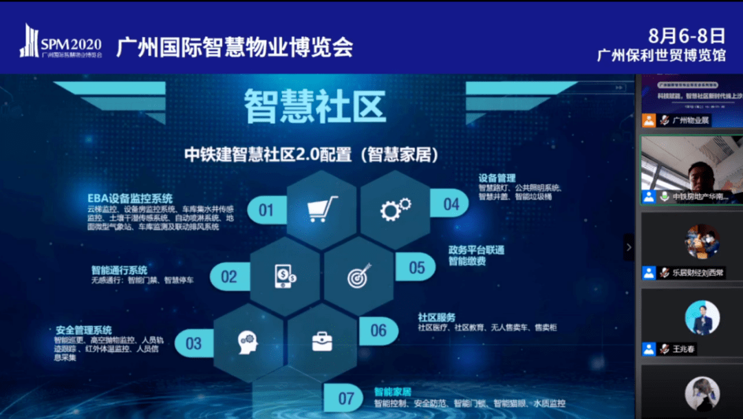 广州智慧物业展第三期直播—智慧社区新时代线上沙龙成功举办