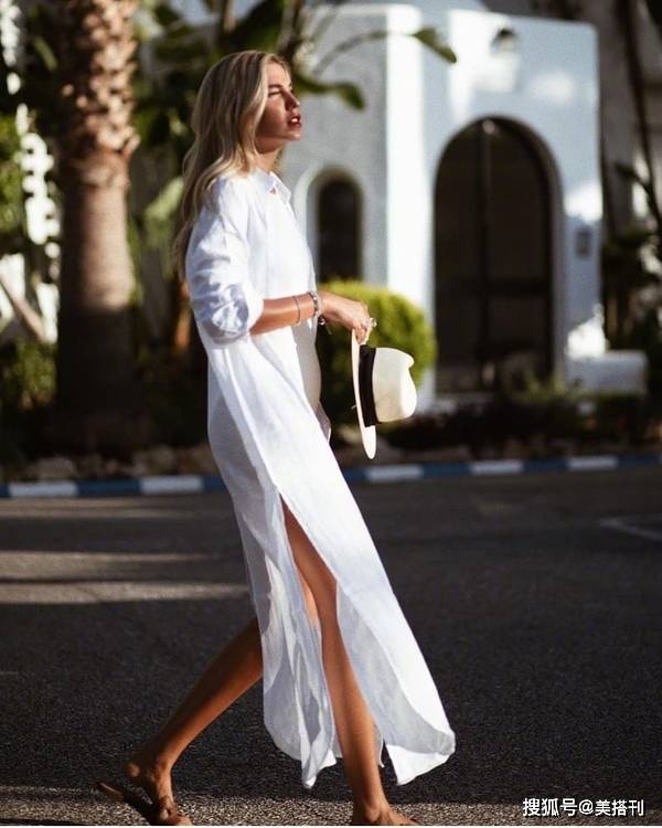 气质|夏天就要穿白裙子，干净清爽显气质，35岁＋的女人也能穿