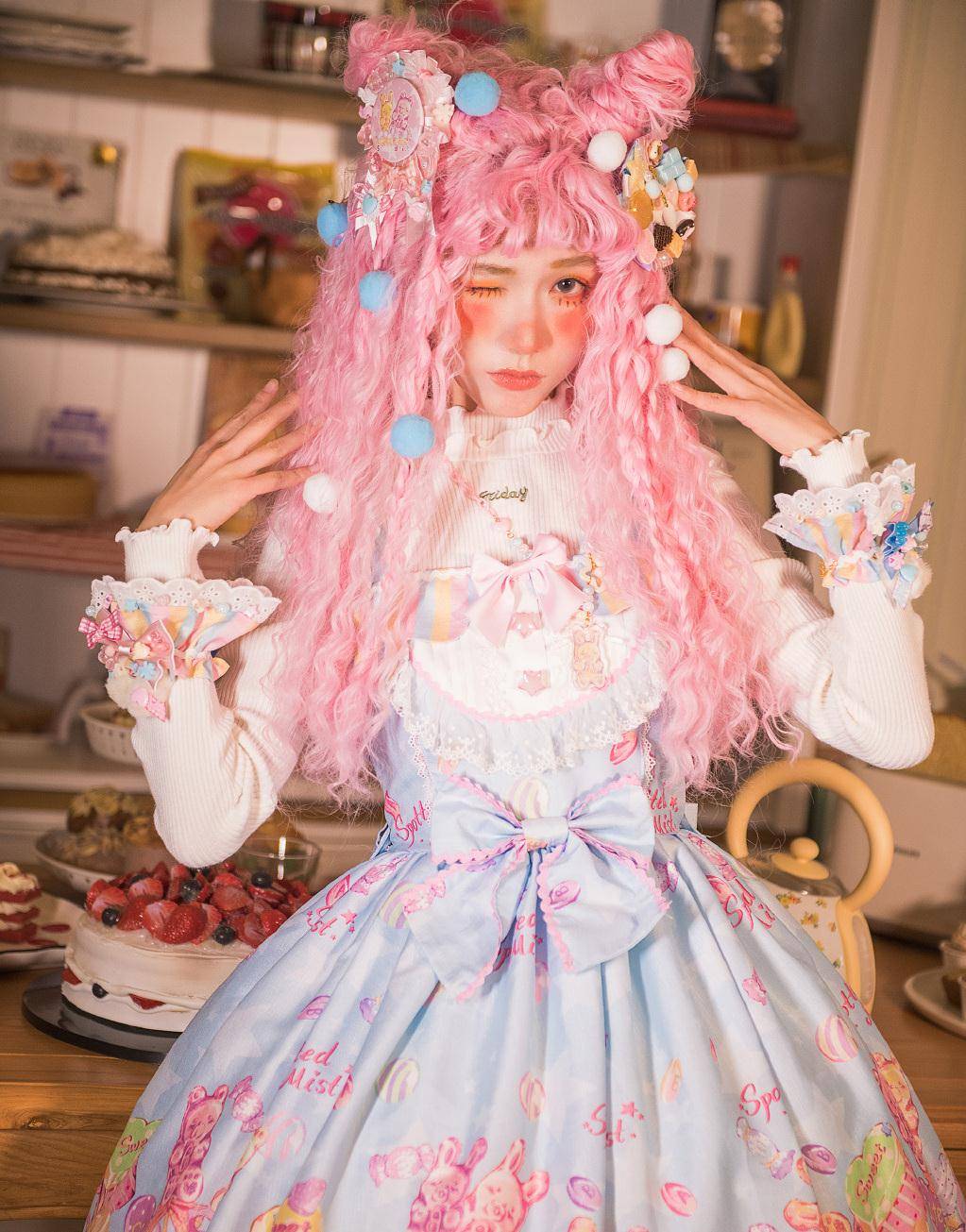 原创lolita"糖果妆"有多可爱?网友:这才是洛丽塔风格应有的感觉!