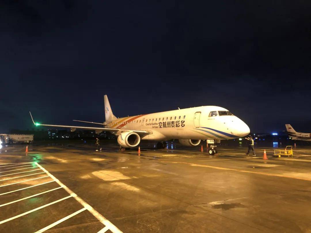 这是义乌机场新引进航空公司开通的又一新航线.