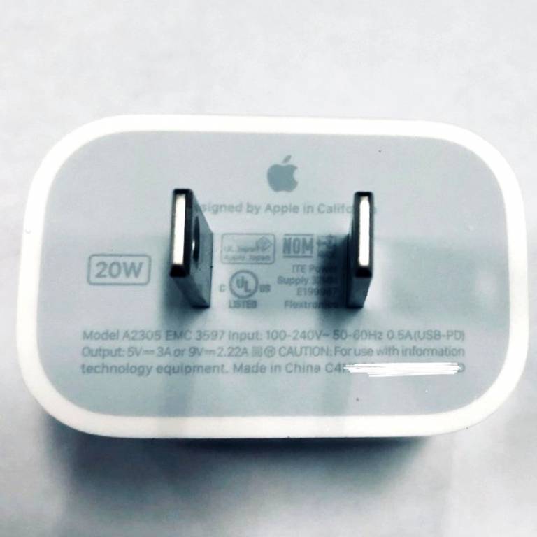 苹果20wpd充电器取得3c认证即将上市或支持电荷泵快充技术