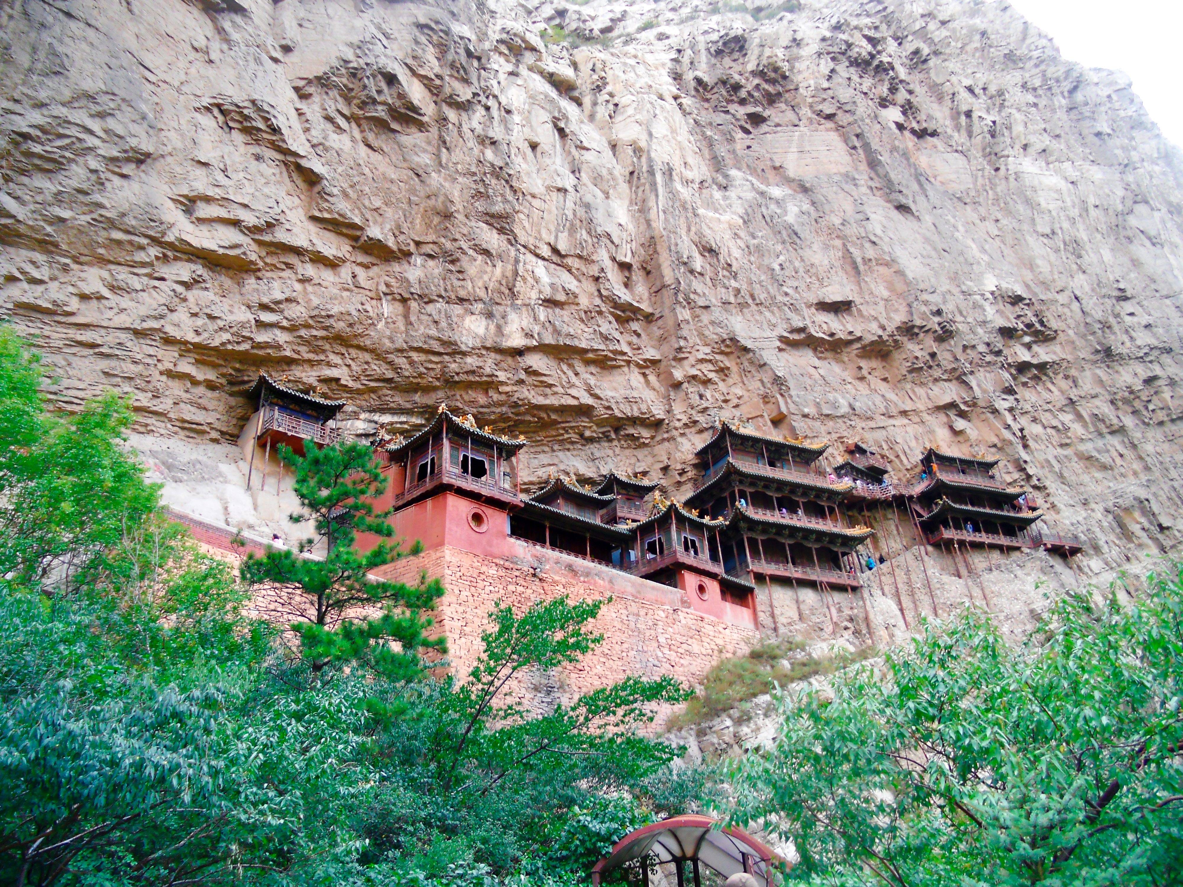 山西悬空寺风光