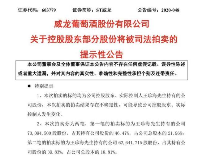 王珍海|有机救不回危机，威龙葡萄酒做错了什么？