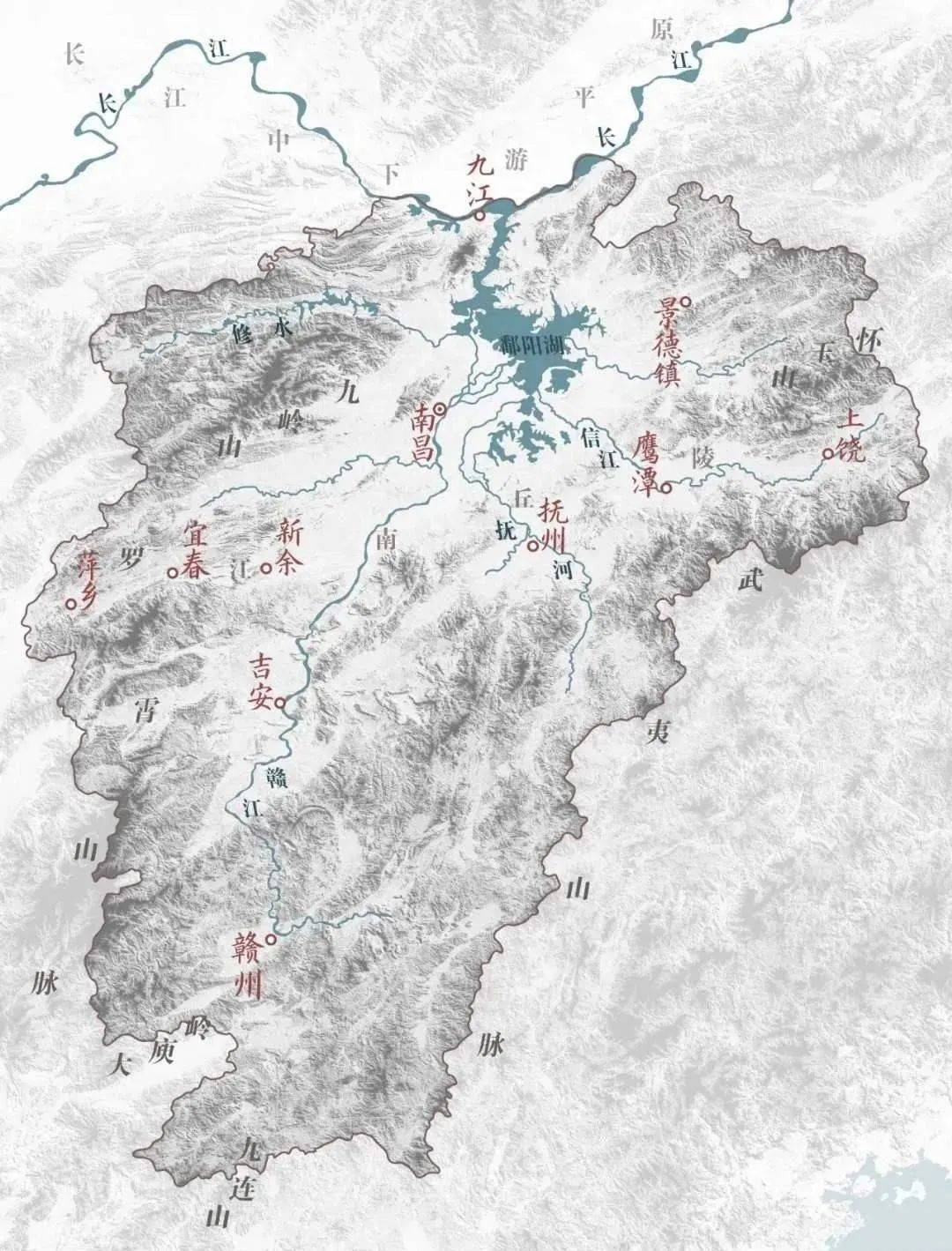 它承纳赣江,抚河,信江,饶河,修河五大河,流域面积为16.