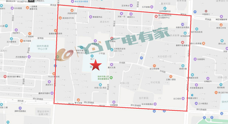 徐州市区"幼升小"热门学校施教区地图来了!