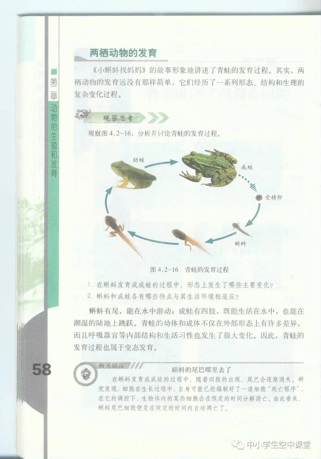 济南版初中生物八年级上册电子课本高清pdf版