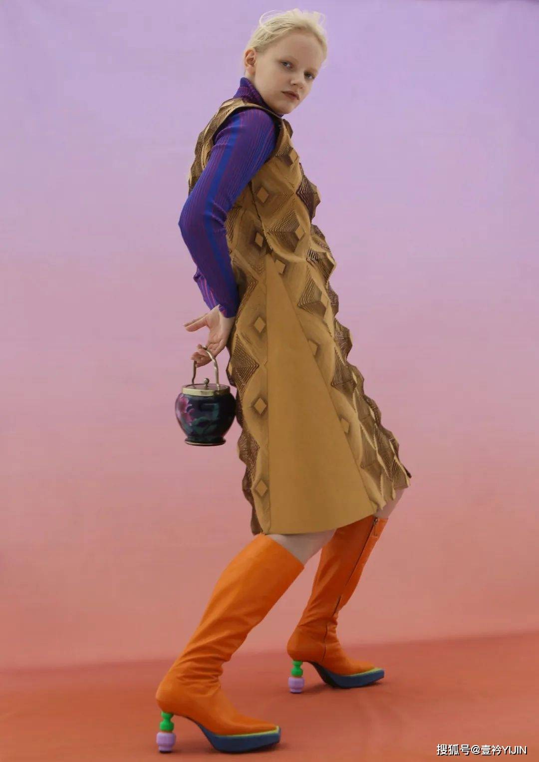 激光|新锐设计师 | 来自圣马丁的小姐姐带你用激光切割技术探讨可持续时尚