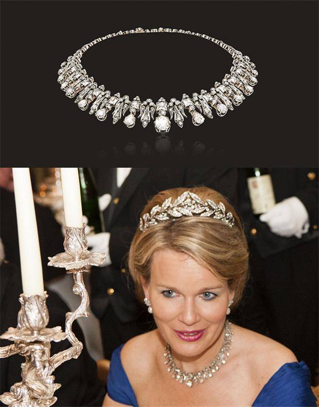 着装|比利时王后爱大红大绿，着装大气华丽，却爱戴借来的珠宝？