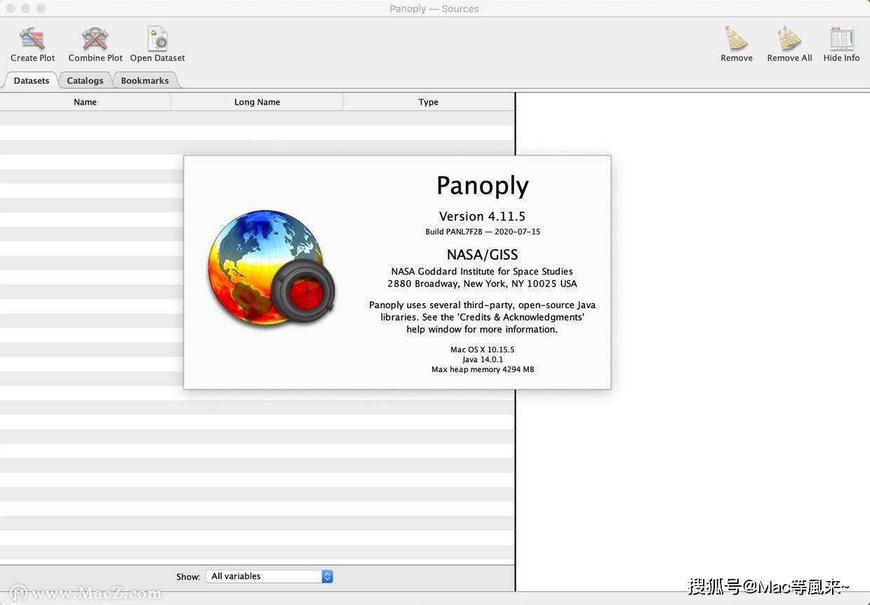 panoply for mac(绘制地图软件)