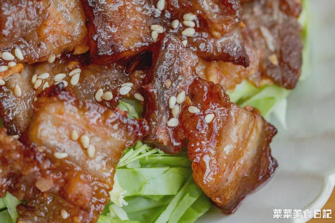 五花肉|香到盘舔光快手晚餐第一名！平底锅2步搞定