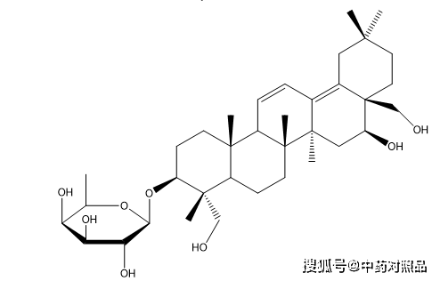 前柴胡皂苷a,cas:99365-21-6结构式及使用说明书详情介绍