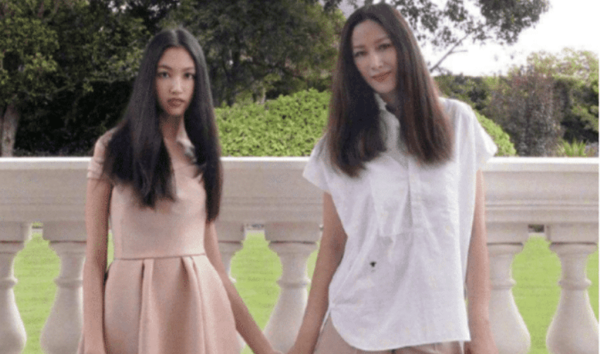 65岁任达华女儿有多早熟？15岁身高近1米8，五官精致太像李嘉欣了
