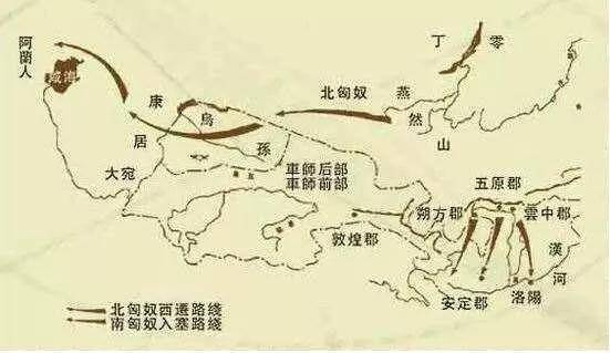 知识科普|汉朝打跑的匈奴到底跑去了哪？它跟横扫欧洲的匈人似乎真有点关系