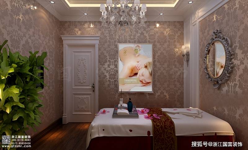 杭州美容院装修,200平方米的美容养生店怎么装修尽显情调