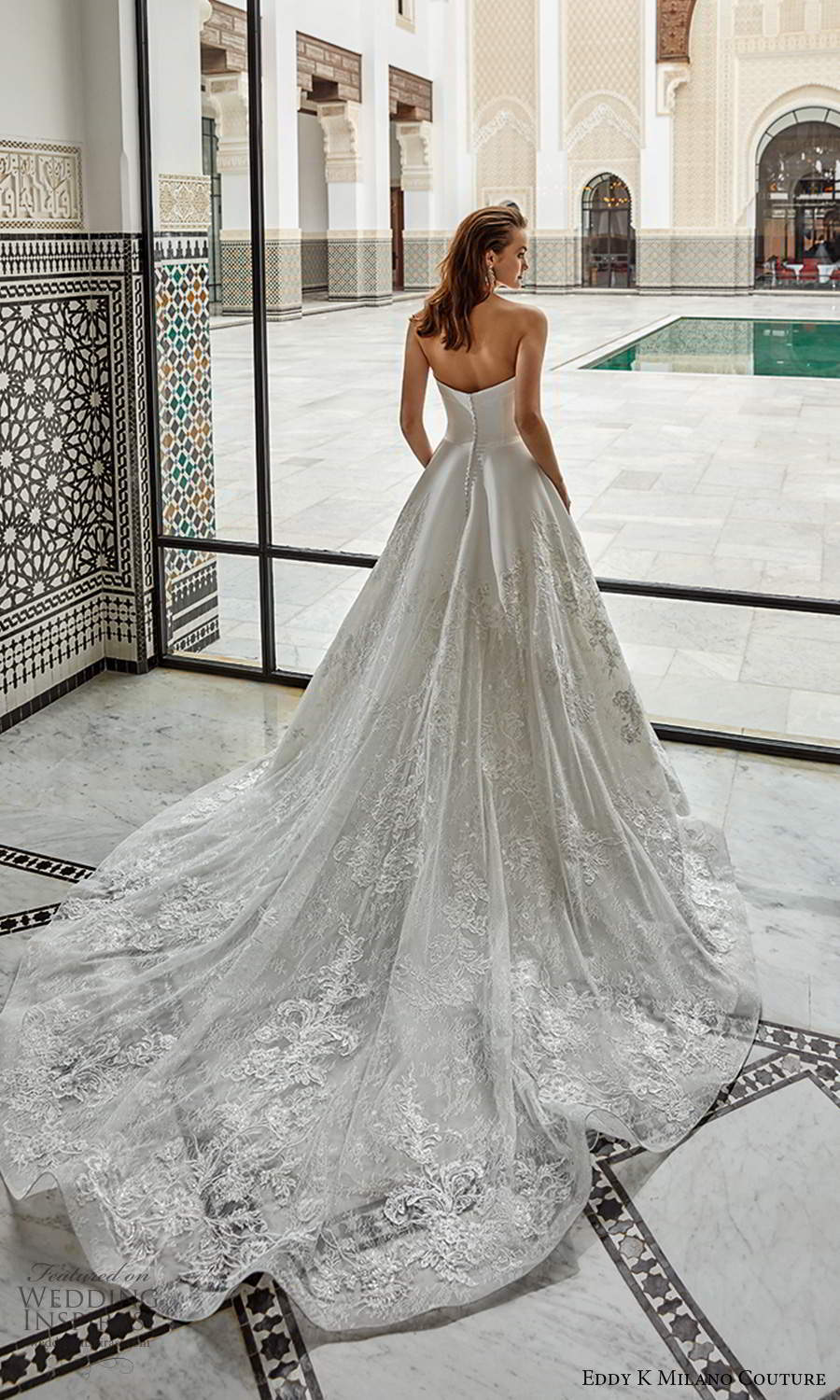 米兰婚纱款_2021米兰婚纱时装周(2)