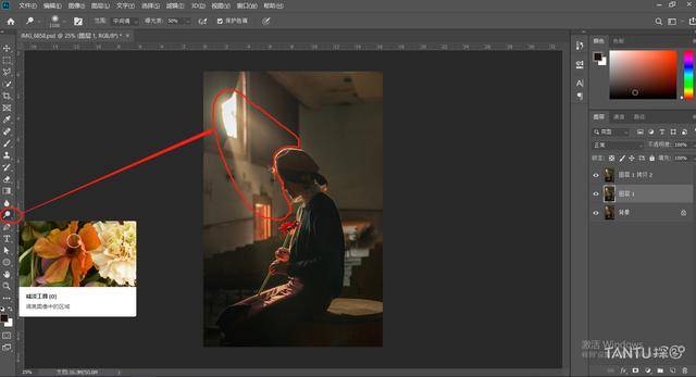 色调|探图摄影师专栏｜人像拍摄时，怎样塑造强烈对比的光线