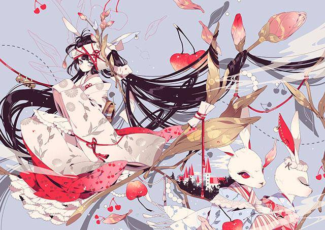 花纹|还在想怎么画衣服的花纹?这样太慢啦!直接用板绘软件印上去就行