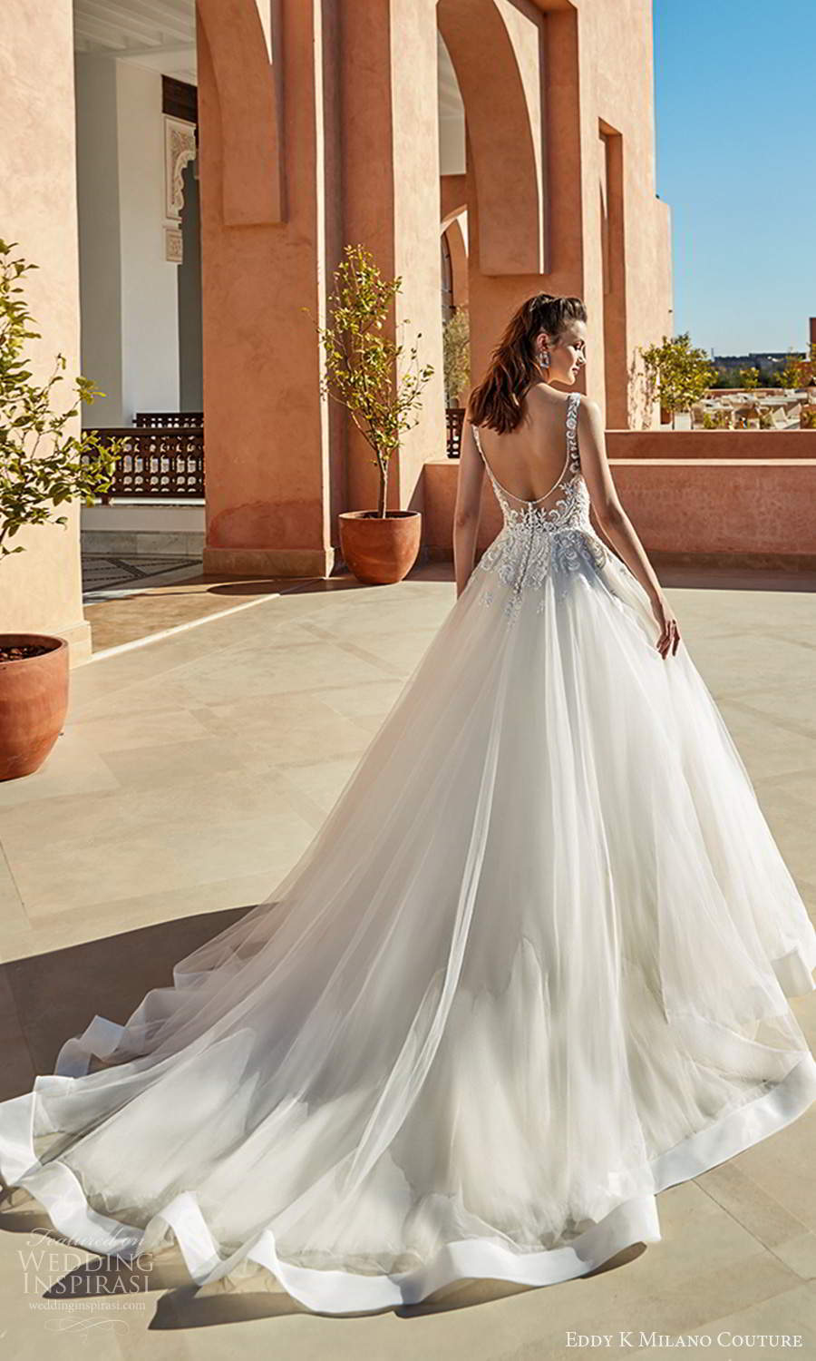 Couture|Eddy K Milano Couture 2021婚纱 浪漫且精美的现代新娘嫁衣