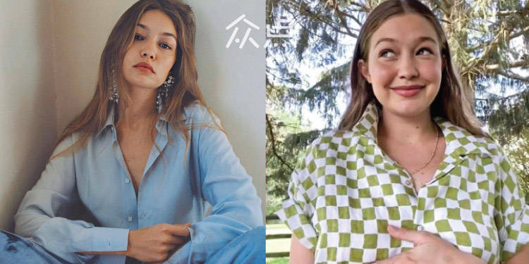 gigihadid孕照,gigihadid 超模gigi hadid吉吉晒出孕肚照!