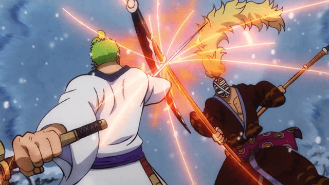 One Piece Episode 934  Zoro Vs killer Rengoku Onigiri 