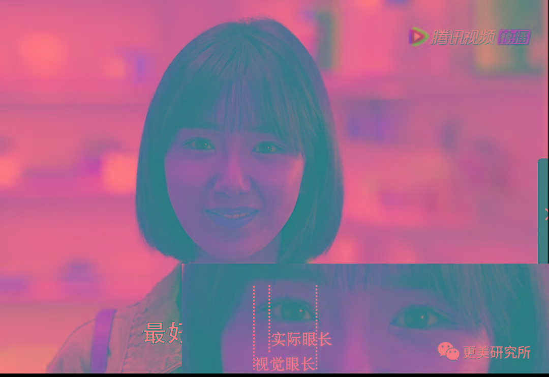 双眼皮|翻了100张照片，才发现她是贵圈换头最失败的女星